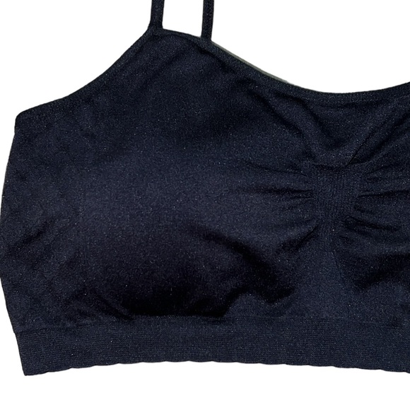 Lily of France Black Sports Bra - Picture 3 of 6